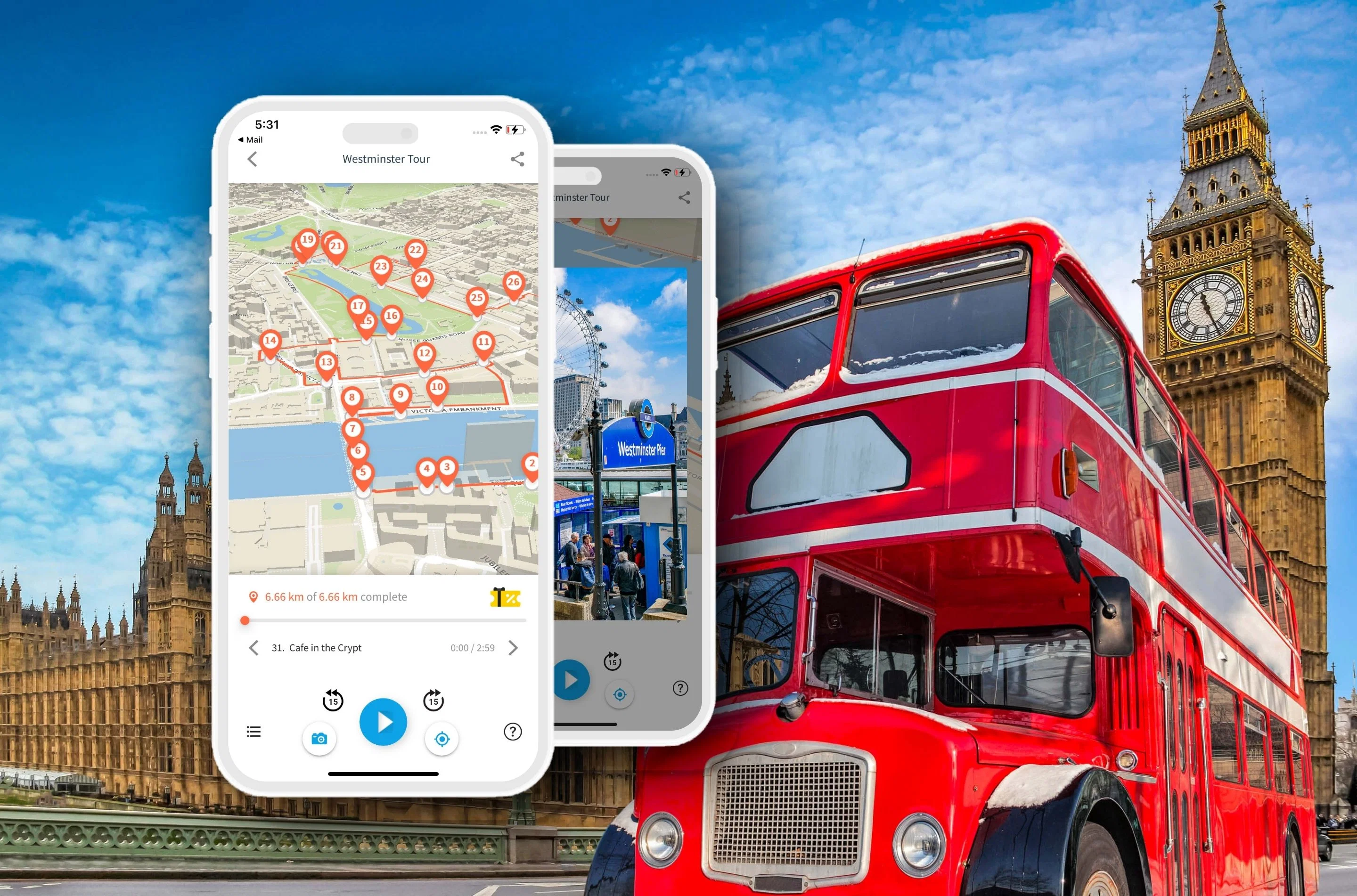 London: Walking Tour of Westminster with Audio Guide