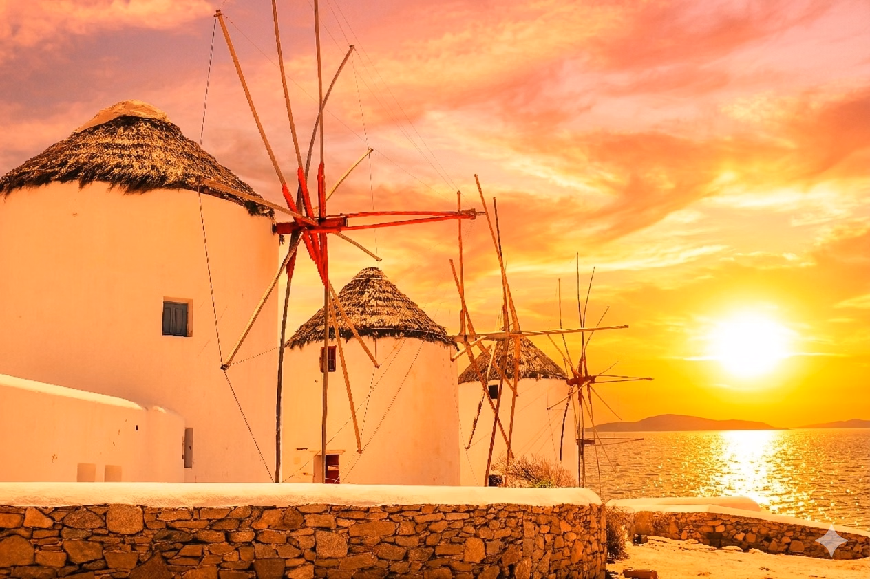 Golden Hour Mykonos: The Sunset Walking Experience