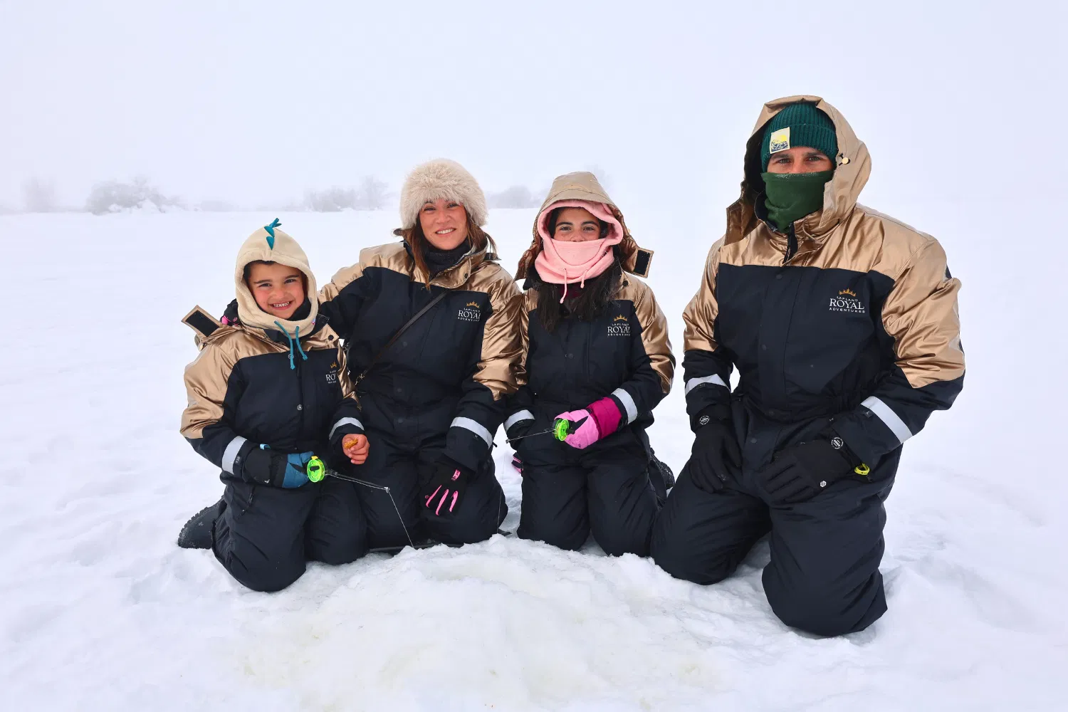 Lakeside Ice Fishing Experience