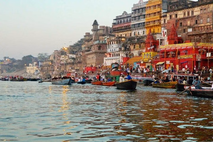 From Varanasi Private Tour with Temples Ghats and Rituals