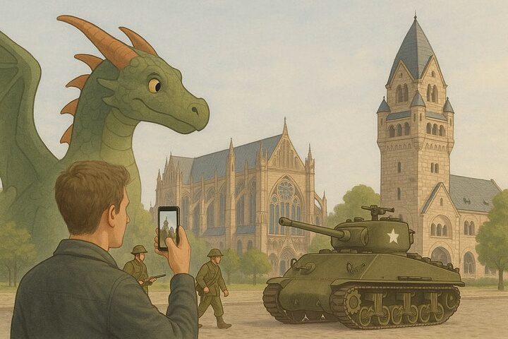 Metz Through Time From Dragons to Liberation App Guided Tour