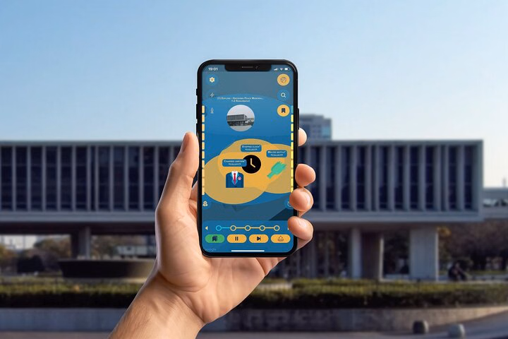 Historical Hiroshima Smartphone App Self Guided Walking Tour
