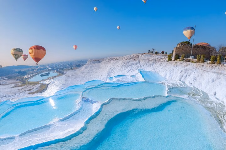Pamukkale Thermal Pools & Hierapolis – Private Tour from Antalya