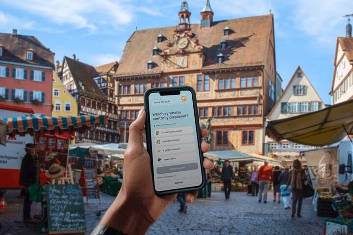 History and Quizzes Self-Guided Walking Tour in Tübingen