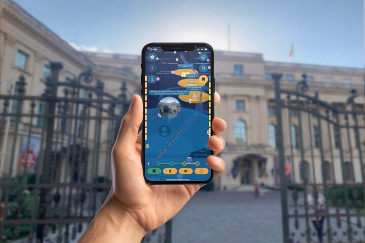 Interbelic Bucharest GPS App Walking Tour Mobile Game