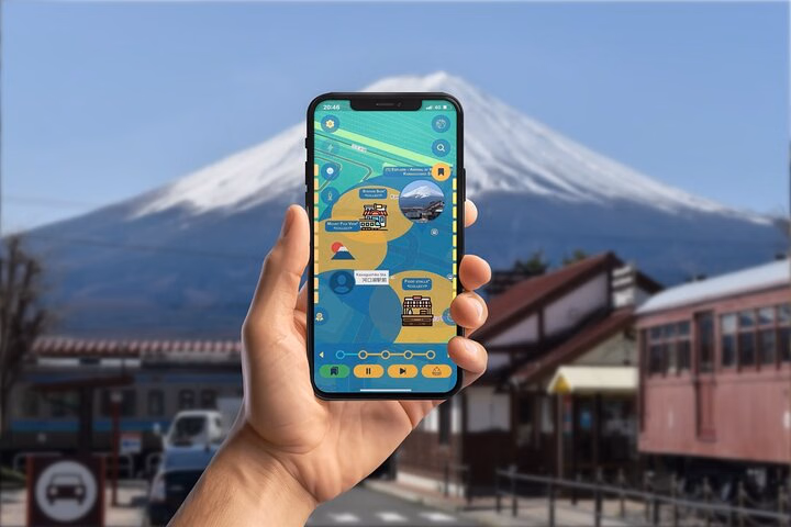 Kawaguchiko Kaleidoscope GPS App Walking Tour Mobile Game