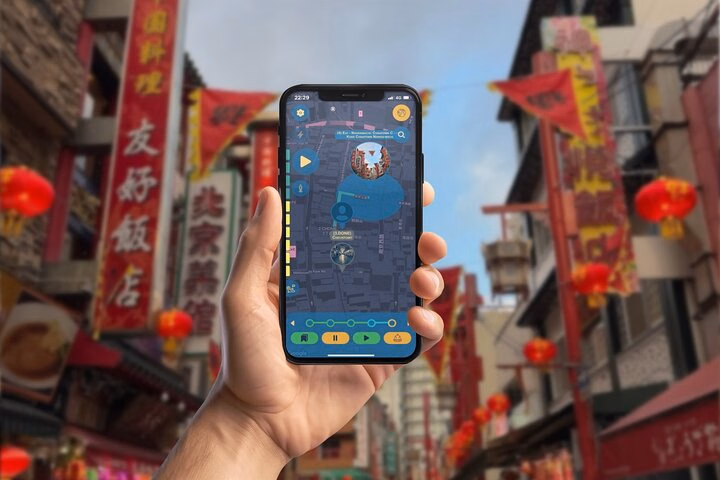 Classic Kobe GPS App Walking Tour Mobile Game