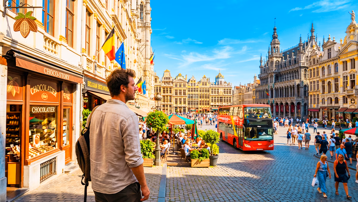 Brussels MegaCombo: Hop-On Hop-Off Bus, Choco-Story & Belgian Beer World