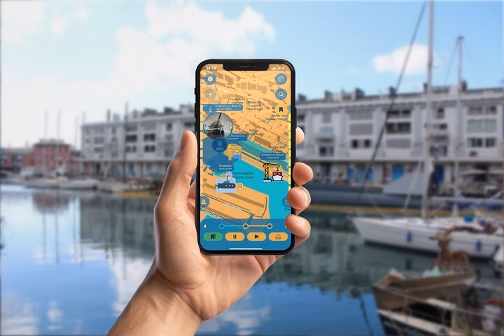 Genoa Cradle of Shipbuilders GPS App Walking Tour Mobile Game