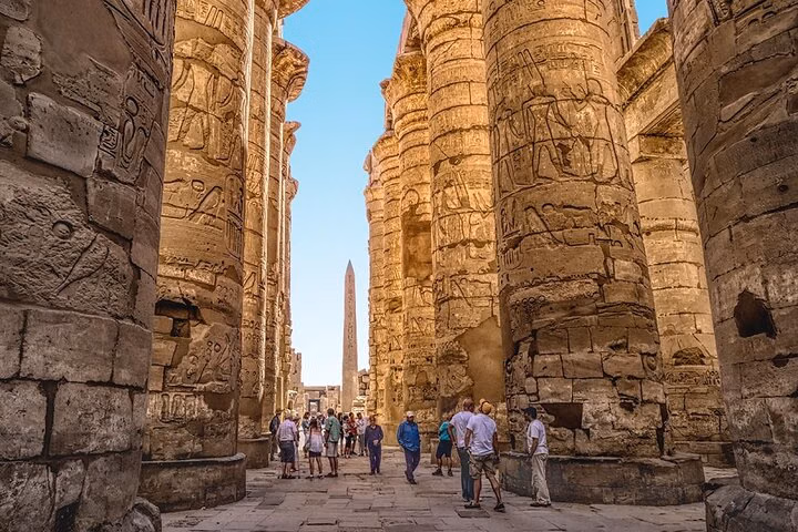 Final Day Luxor East Bank Tour – Karnak & Luxor Temples + Airport