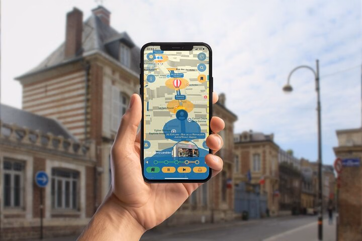 Amiens World of Jules Verne GPS App Walking Tour Mobile Game