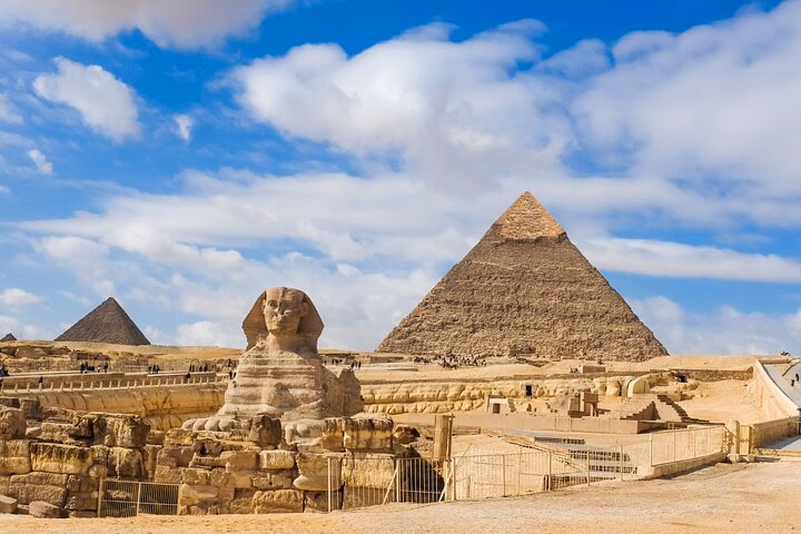 Giza Pyramids and Sphinx Private Tour from Cairo