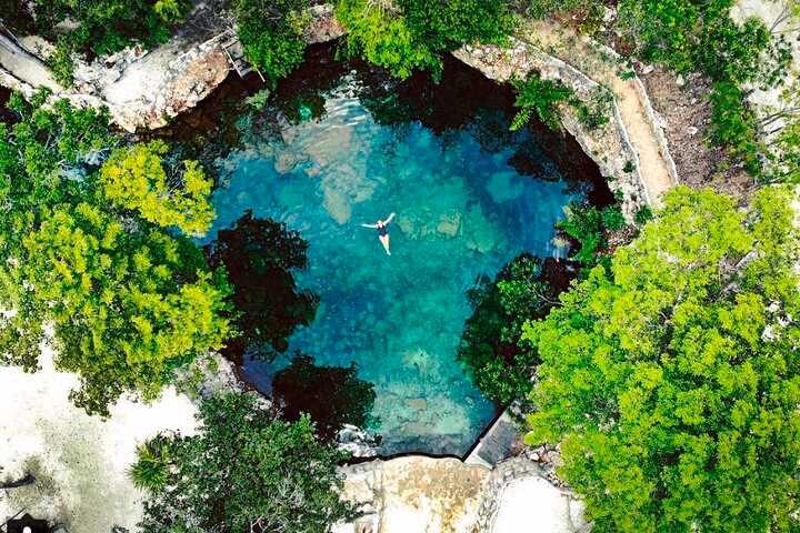 4 Cenotes Discovery Experience: Cave & Open Cenotes, Jungle Paths and Crystal Pools