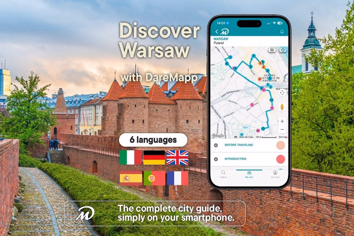 TOP Warsaw : Private Guided Tour with your mobile