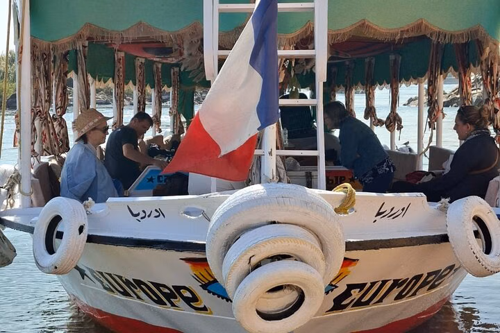 Nile Motor Boat Tour with Live Nubian Music Aswan
