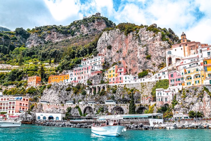 Amalfi, Ravello and Pompeii Shared or Private tour from Salerno