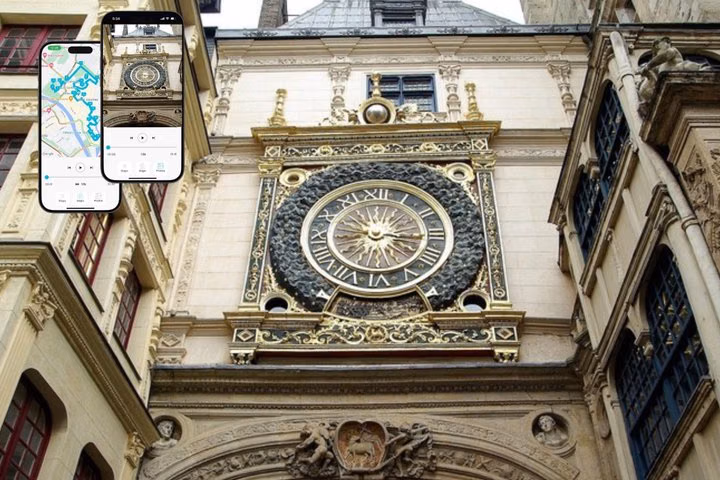 Clocks, Cathedrals and Castles of Rouen Self-Guided Tour