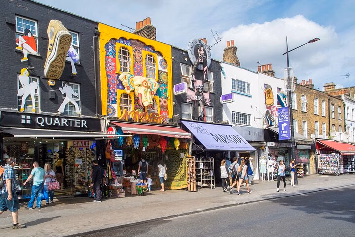 Camden Market - Music, Movies 10+ Food Tastings