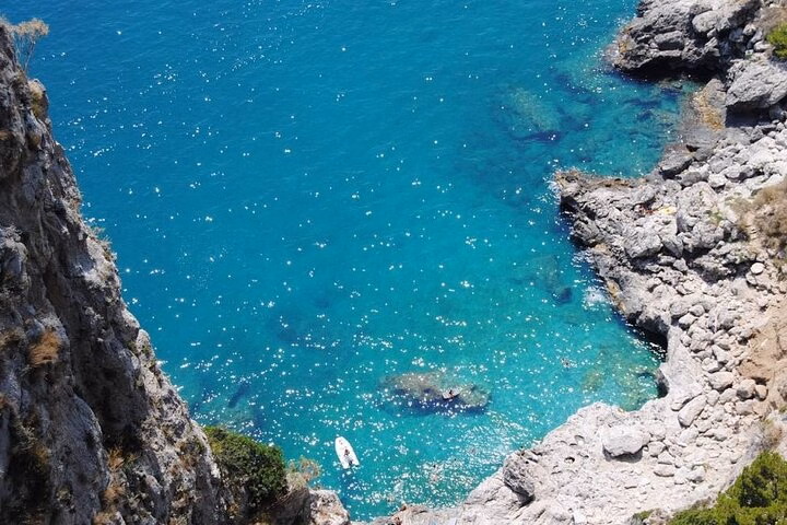Capri First to Blue Grotto Full Day Small Group from Sorrento