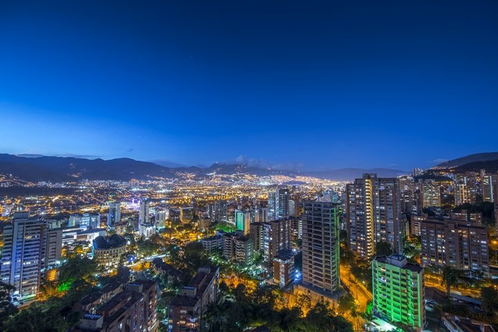 Medellin Private Night Tour with City Lights and Views