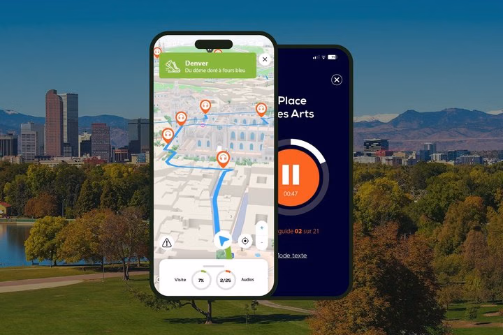 Denver Visite audioguidée à pied 2h et 20 commentaires audios