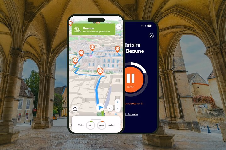 Beaune Visite audioguidée à pied 1h et 19 commentaires audios