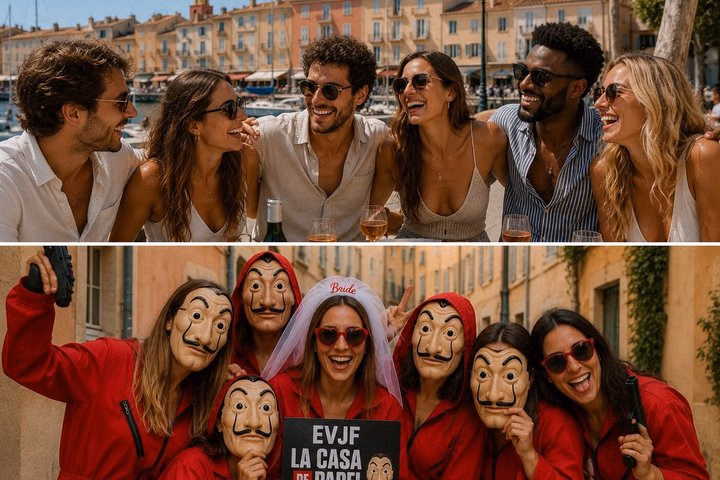 Escape Game Outdoor Theme Team Heist in Saint Tropez