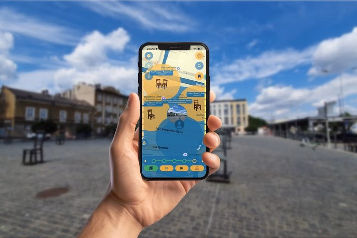 Krakow Jewish Metamorphosis Tour GPS App Walking Tour Mobile Game