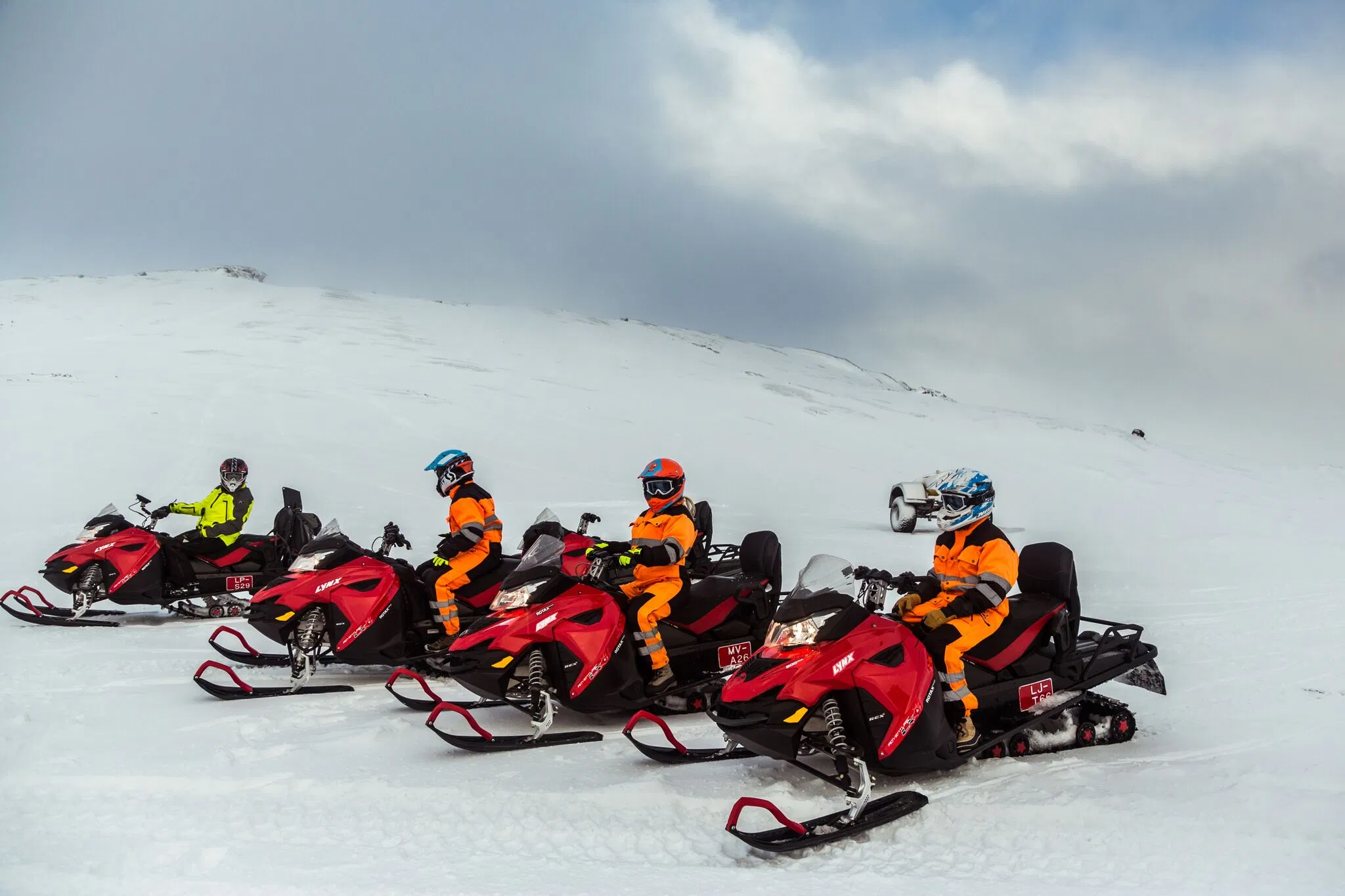 Glacier Snowmobiling & Ice Cave from Reykjavík