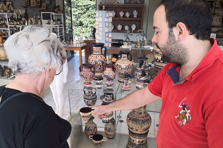 Corinth Canal Day Trip from Athens with Wine Tasting & Pottery Workshop