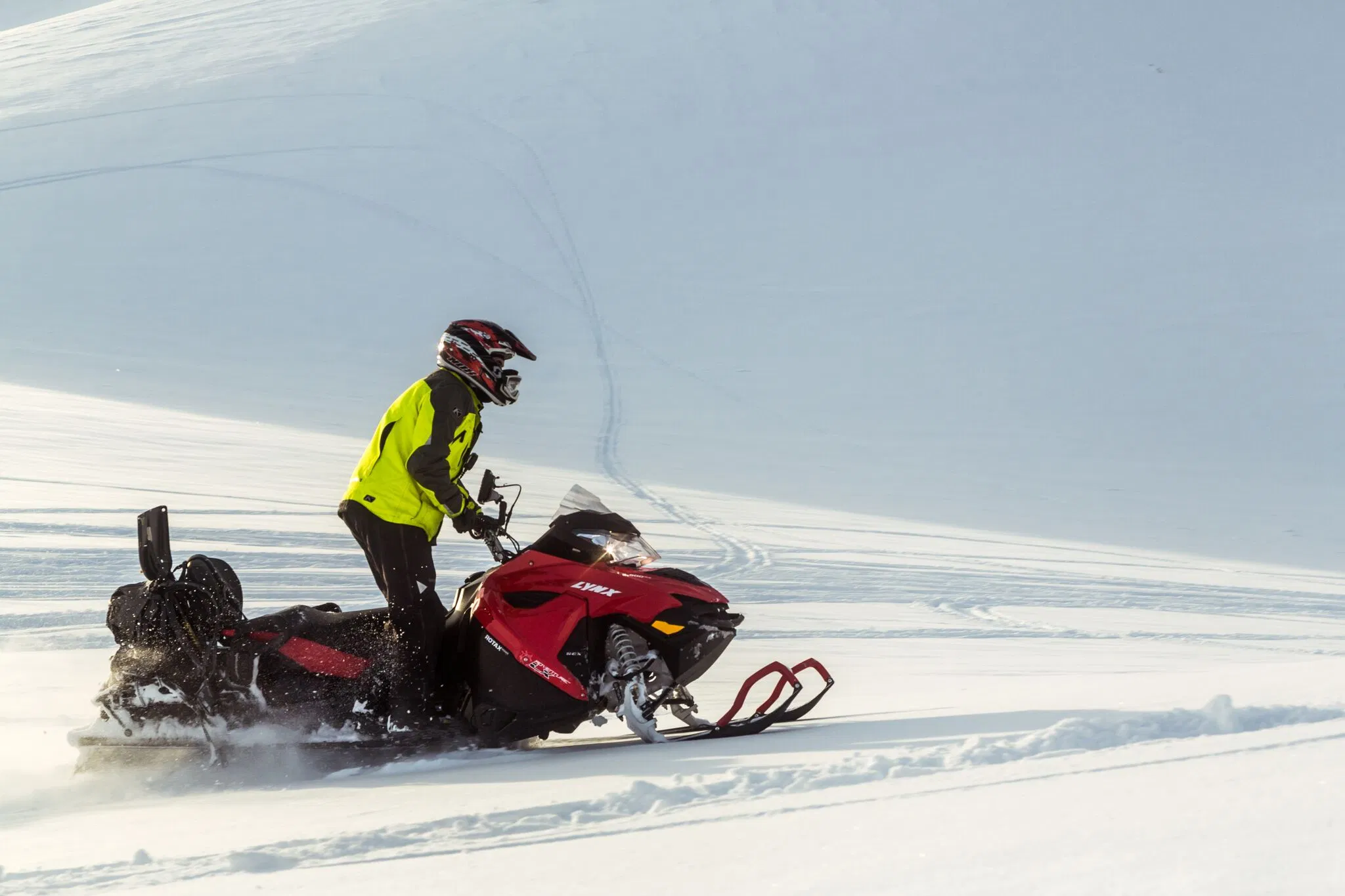 Glacier Snowmobiling & Ice Cave from Geysir Area