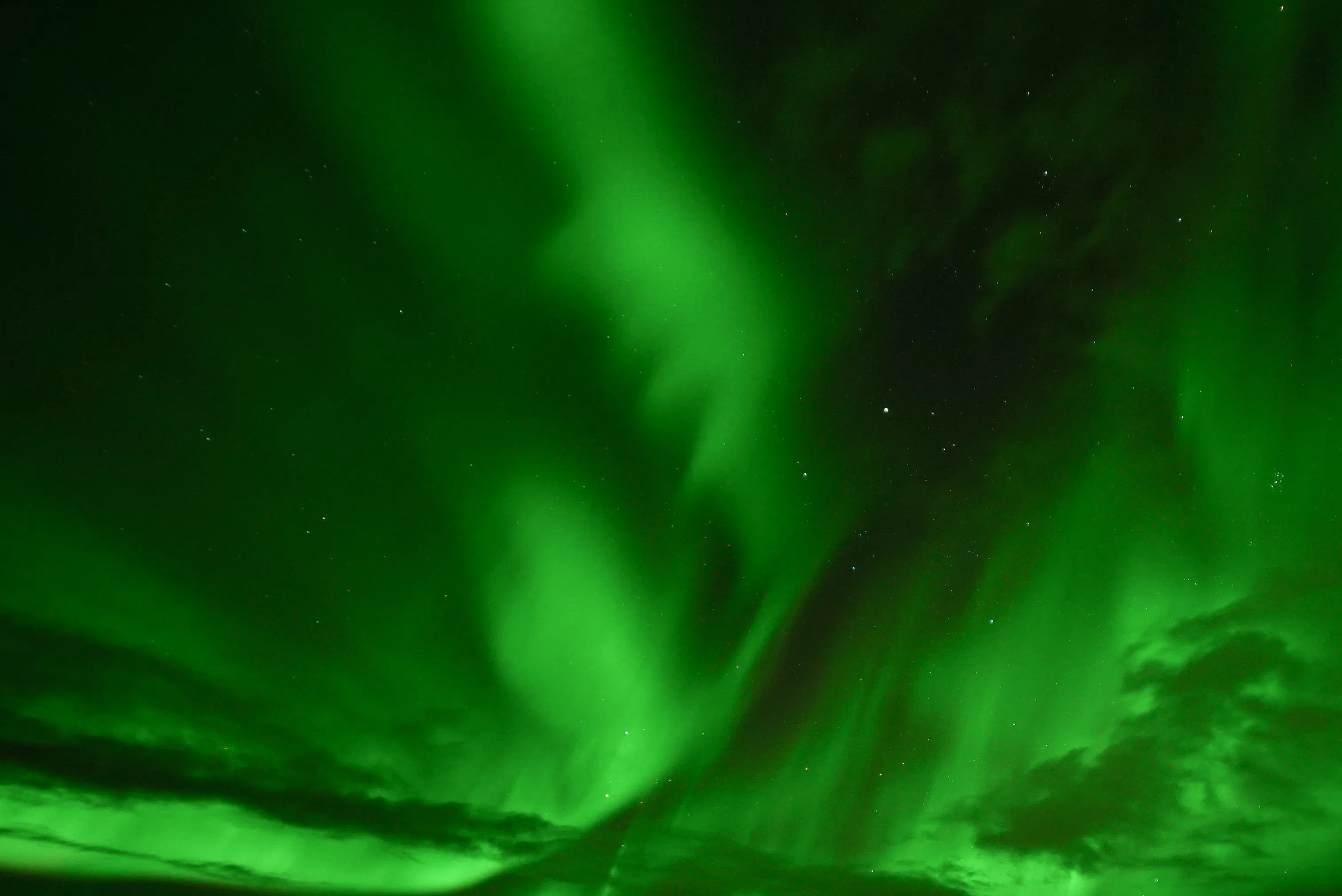Magical Auroras - Northern lights in a minibus
