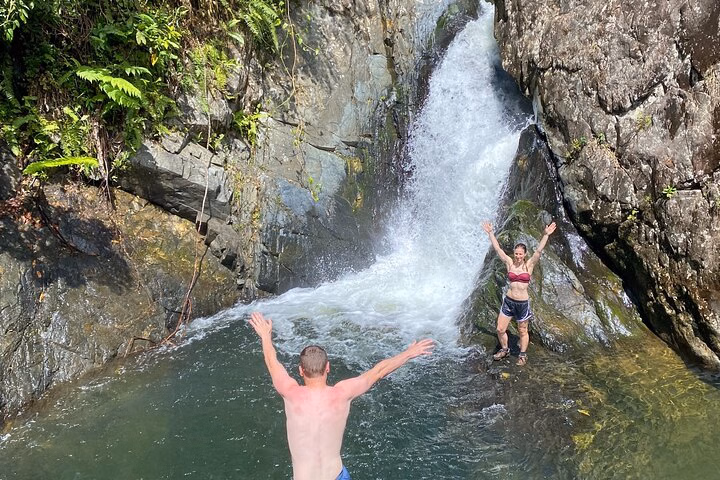 Half-Day El Yunque Rainforest Hike with Waterslide from Fajardo