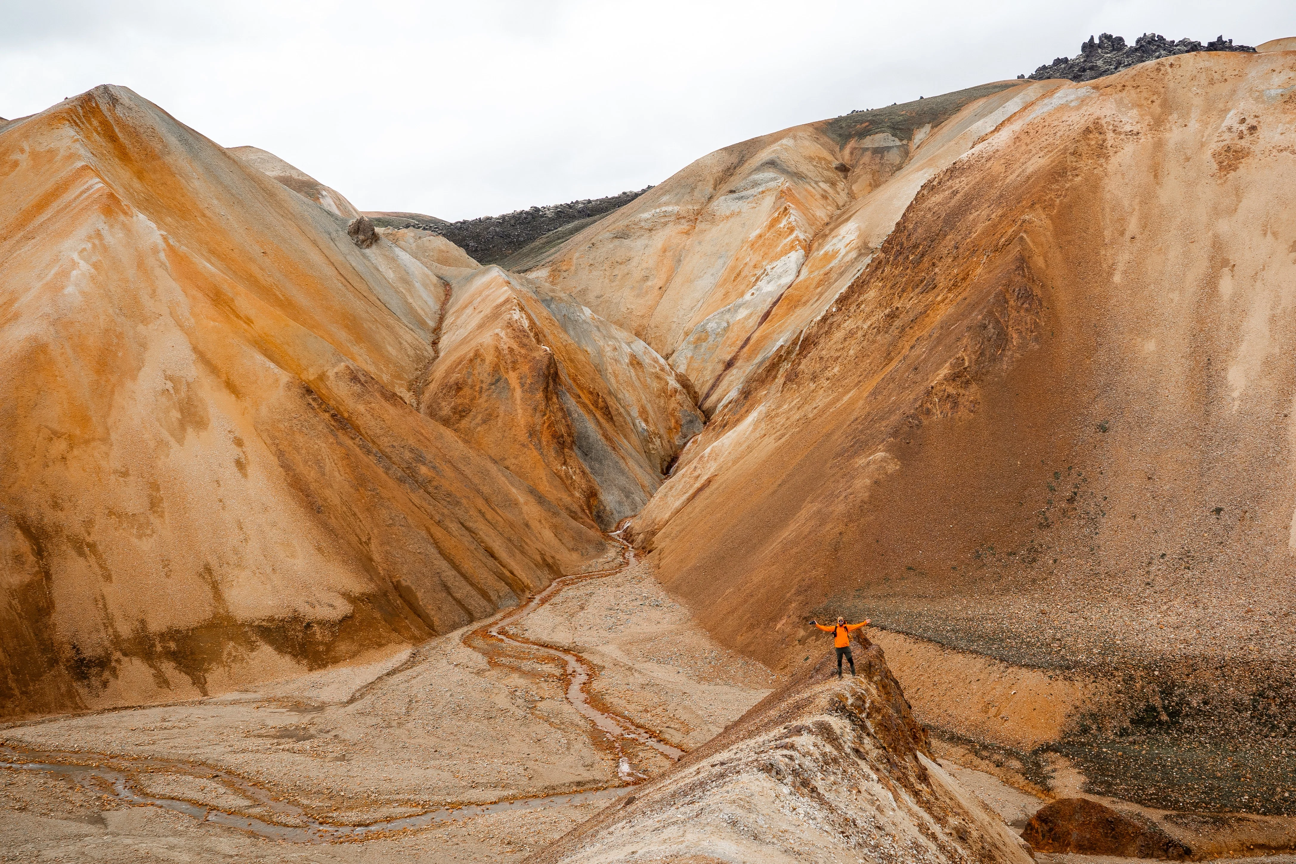 Laugavegur Trek with glacier hike - 7 Day (Huts)