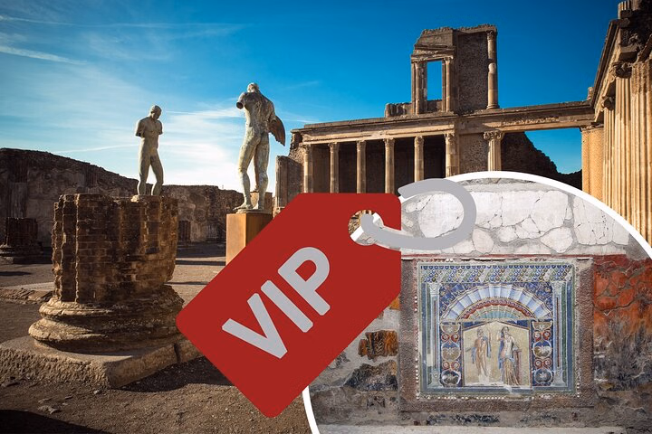 Discovering Pompeii and Herculaneum - VIP Tour with Lunch