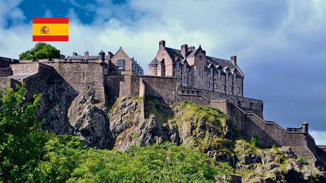 CV-ES Visit to Edinburgh Castle - Spanish Tour Guide