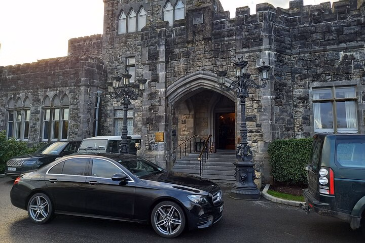 Ashford Castle to Adare Manor Private Premium Car Service