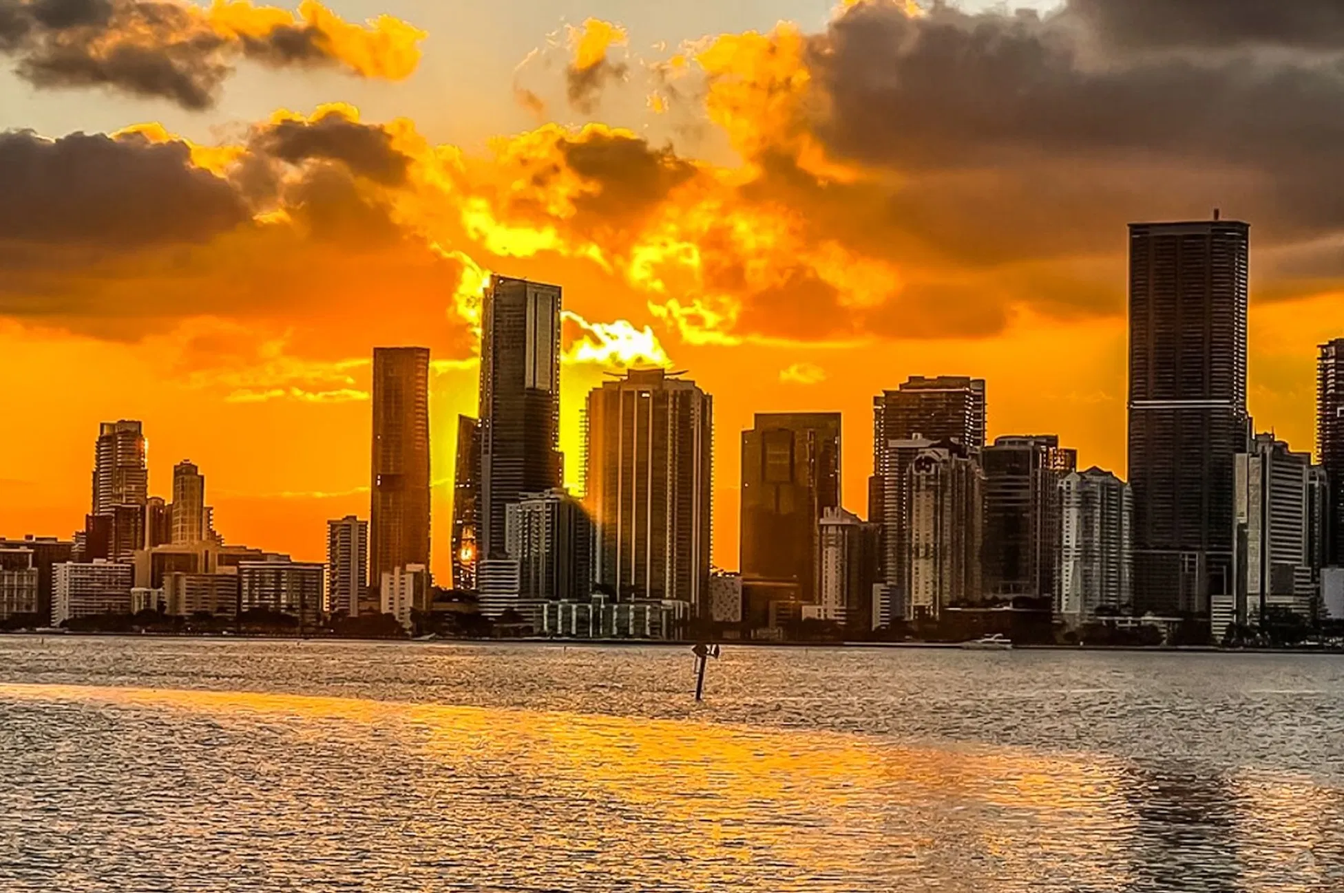 Miami Sunset Cruise of Biscayne Bay and Millionaires' Homes