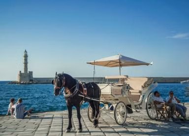Chania Town with Wine & Olive Oil tasting at Agia Triada Monastery