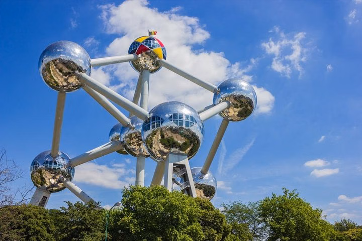 Atomium: Entrance Tickets & Private Audio Tour (DE)