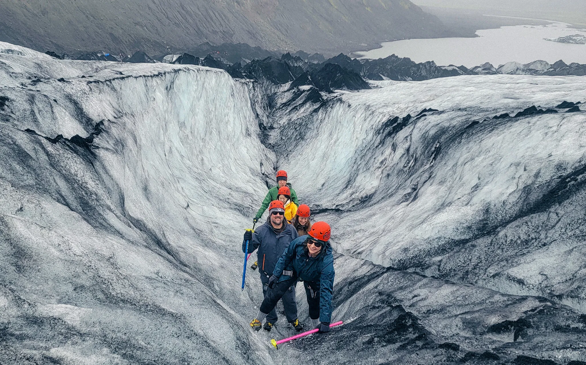 Glacier Hike Adventure at Sólheimajökull