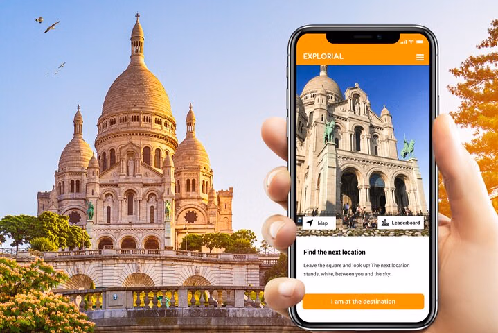Paris Montmartre Self-Guided Walking Tour and Scavenger Hunt