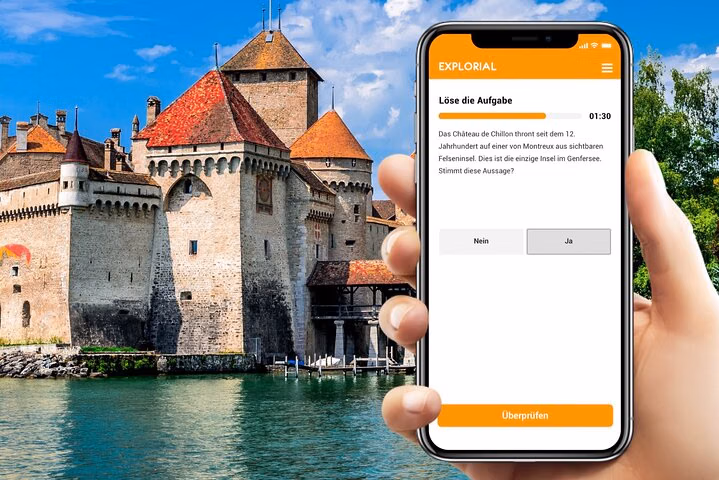 Montreux Self-Guided City Walking Tour & Scavenger Hunt