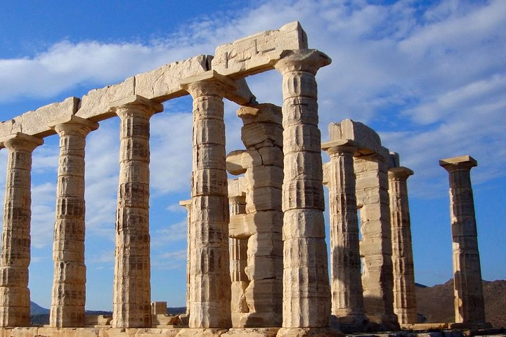 Cape Sounio Temple Of Poseidon and Swimming Full Day Private Tour
