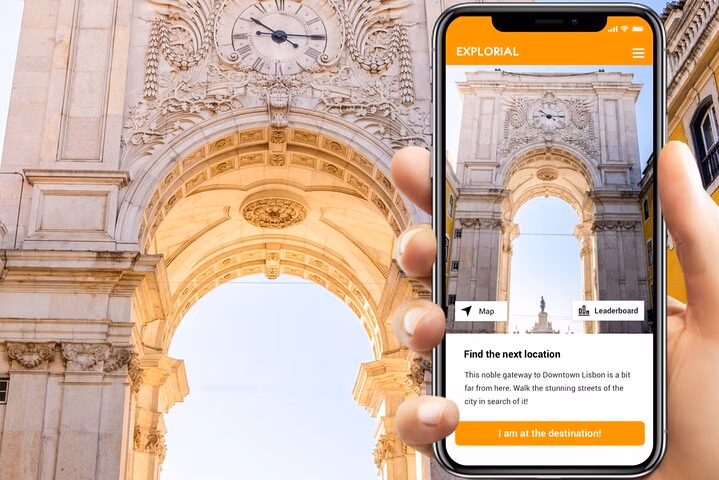 Chiado Baixa Self-Guided City Walking Tour & Scavenger Hunt