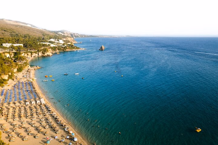 From Argostoli Port: Beach Escape To Makris Gialos Beach