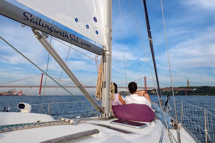 Discover Lisbon: Sunset Tagus River Sailing Tour
