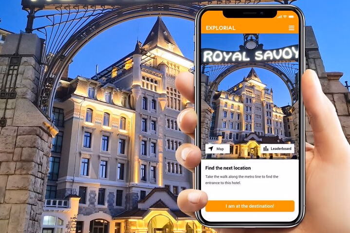 Lausanne Ouchy Self-Guided City Walking Tour & Scavenger Hunt