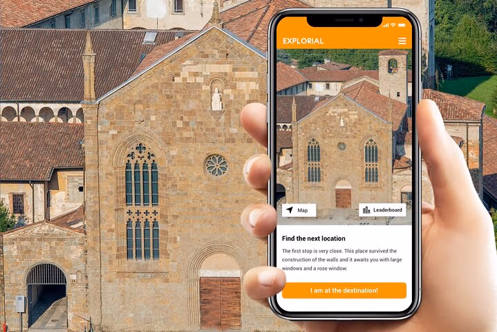Bergamo Self-Guided City Walking Tour & Scavenger Hunt