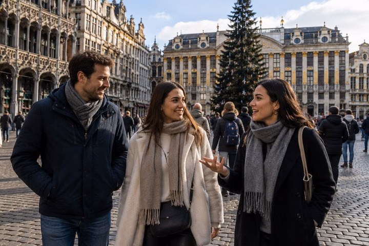 Brussels Christmas Tour: Private & Custom with a Local Guide